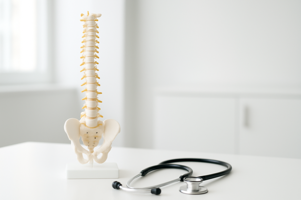 整骨院 SEO - human spine model
