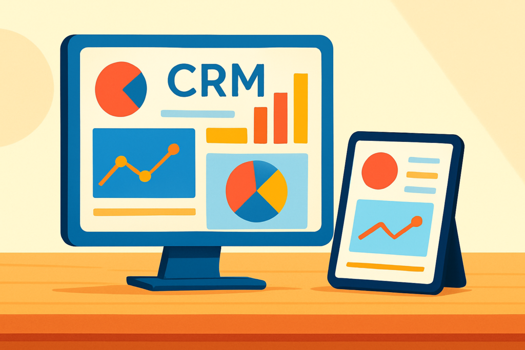 案件管理 SFA 違い - CRM dashboard