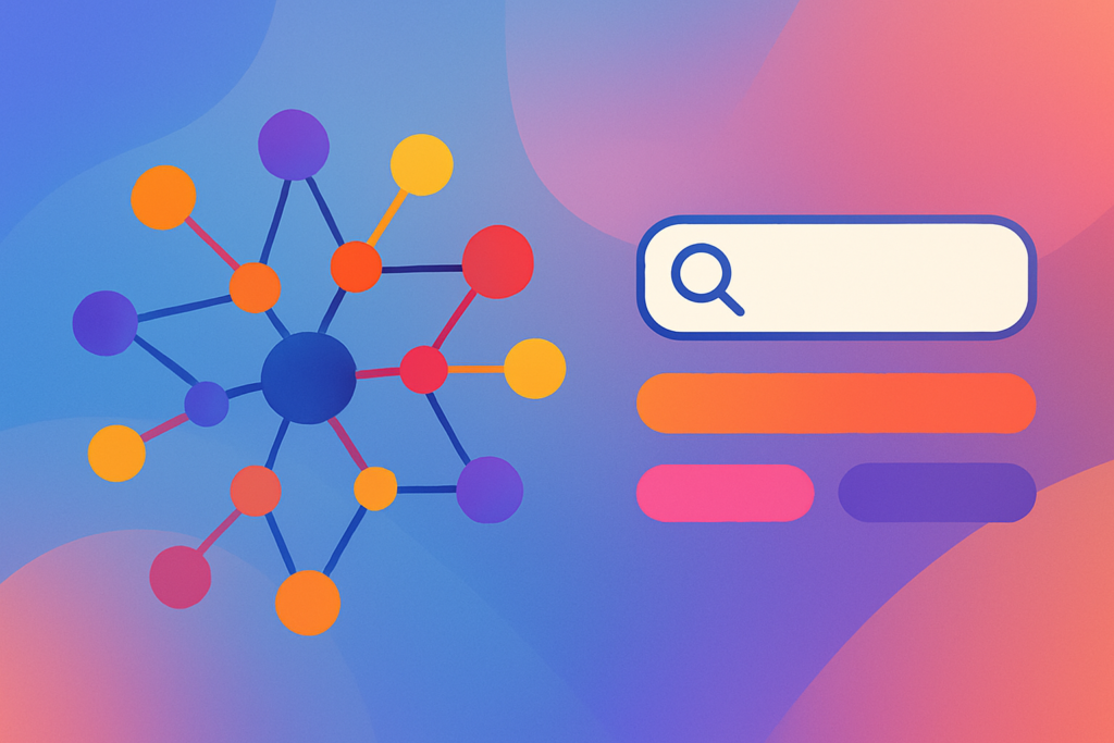 リード獲得 SEO ブログ - network graph