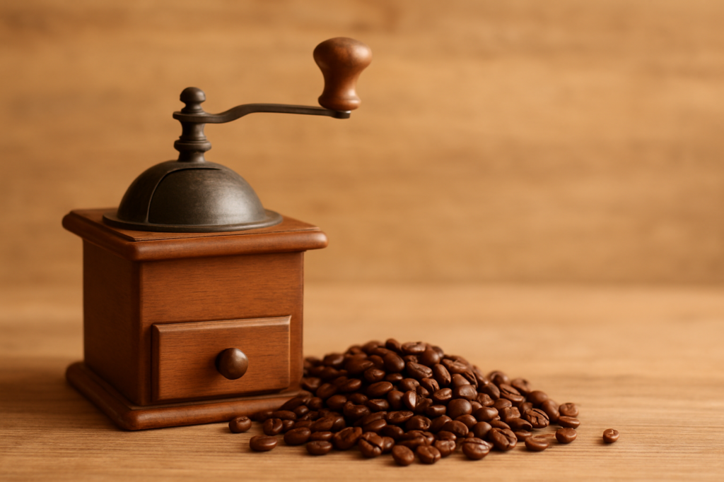 カフェ 集客 ブログ - vintage coffee grinder