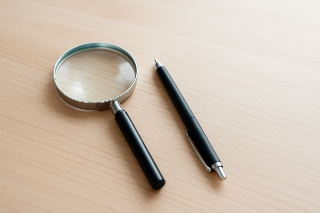SEO記事 外注 費用 - magnifying glass