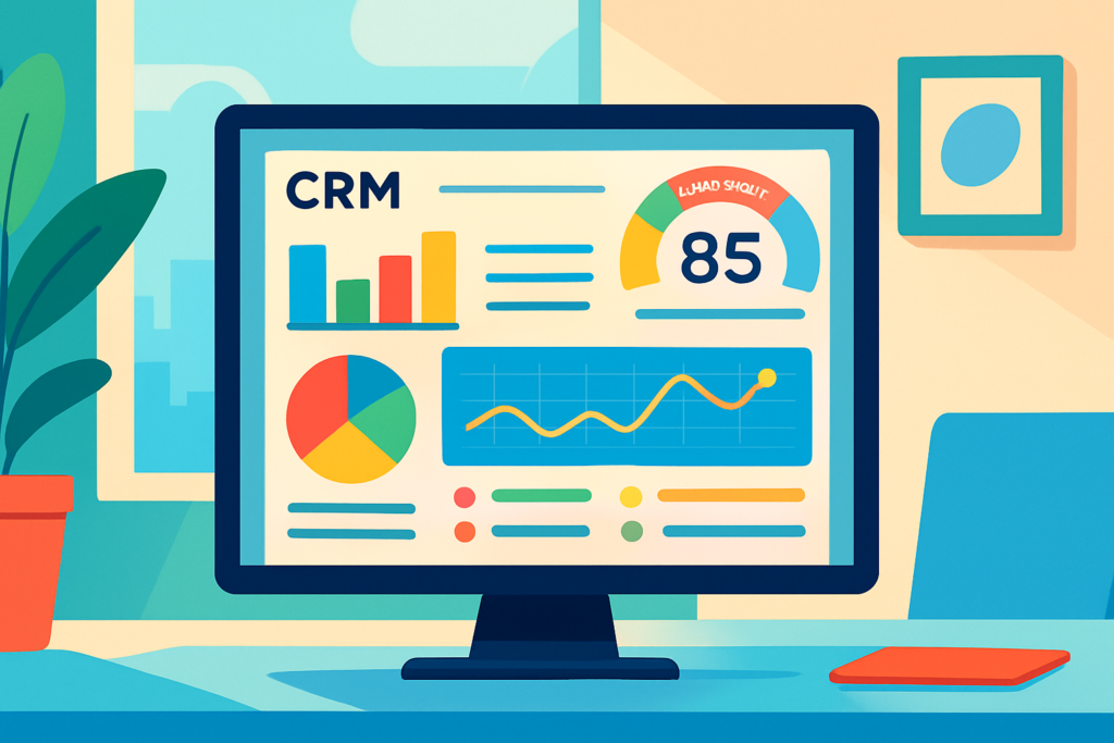 見込み客 優先順位 つけ方 - CRM dashboard