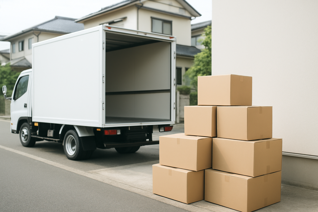 集客 - moving truck