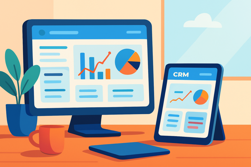 顧客接点 一元管理 - digital CRM dashboard