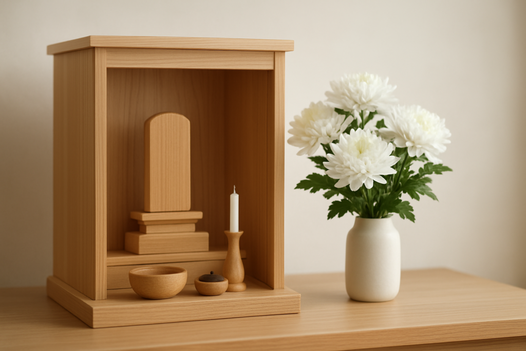 業種別 SEO - elegant traditional Japanese wooden altar