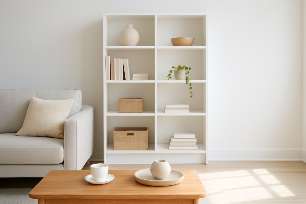 AIO - clean modern living room