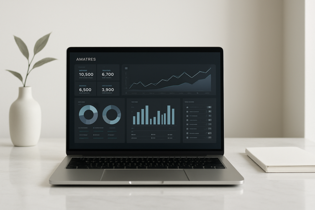 リード獲得 SEO ブログ - professional analytical software user interface