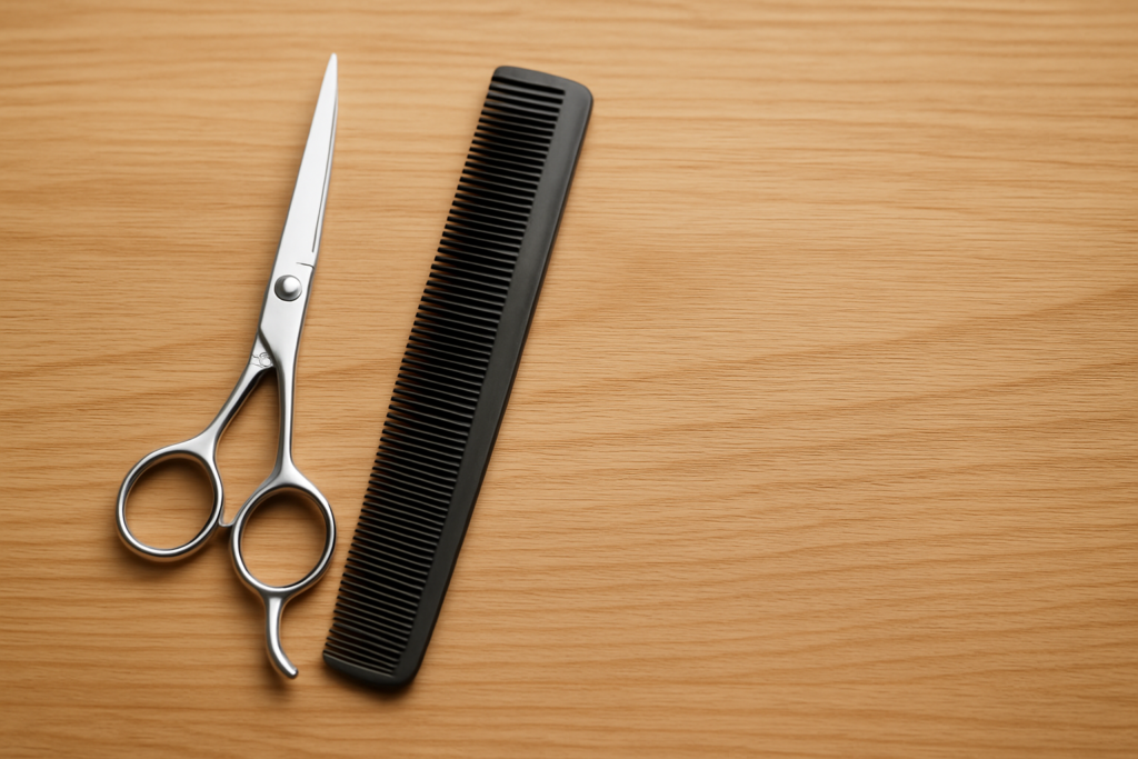 SEO / LLMO対策 - professional hairdressing scissors