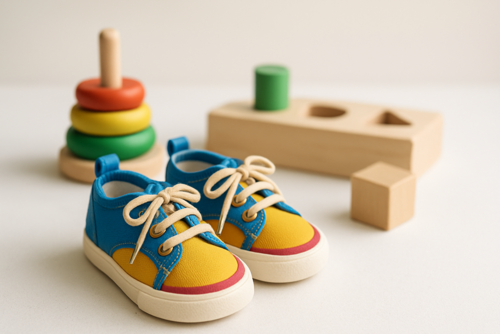 SEO - colorful baby shoes