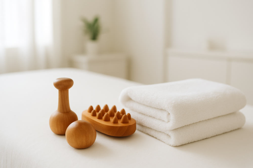 AIO - wooden acupressure massage tools